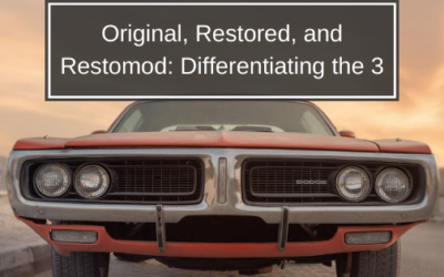 Original, Restored, and Restomod: Differentiating the 3