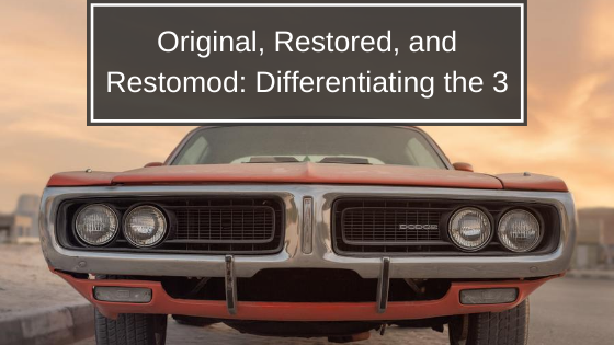 Ralph Byer Original, Restored, And Restomod Differentiating The 3