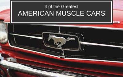 4 of the Greatest American Muscle Cars