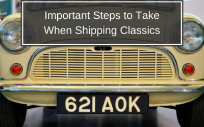 Important Steps When Shipping Classics